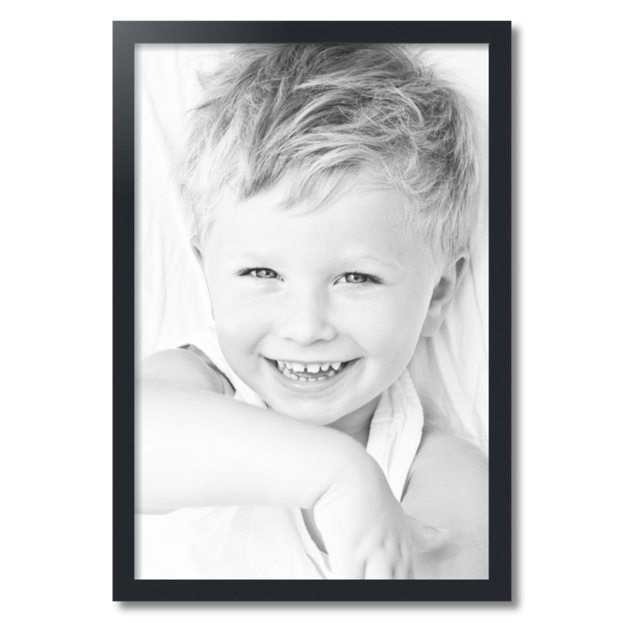 ArtToFrames 20" x 30" Black Picture Frame, 20x30 inch Black MDF Poster Frame (WOM-3926), 5 Pack