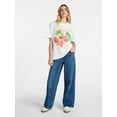 thumbnail image 2 of No Boundaries Washed Graphic Boyfriend Tee, Women's XXS-XXL, 2 of 5