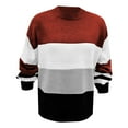thumbnail image 5 of Chandail en Tricot pour Femmes Hiver Chaud Chandail Ample Col Roulé Décontracté Doux Fil Confortable Automne, 5 of 5