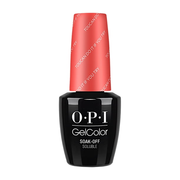 OPI OPI Gelcolor Gel Nail Polish, Toucan Do It If You Try, 0.5 Fl Oz