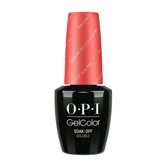 OPI Gelcolor Gel Nail Polish, Toucan Do It If You Try, 0.5 Fl Oz