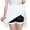 White, variant on qolati Summer Pleated Mini Skirt Elastic High Waisted Tennis Skirt Casual Flowy Workout Skating Skirts