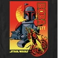 thumbnail image 2 of Men's Star Wars: The Mandalorian Boba Fett Sarlacc Escape Graphic Tee Black 2X Large, 2 of 5