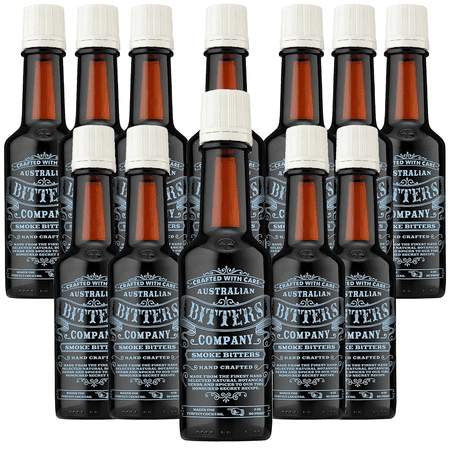 Australian Bitters Company Smoke Bitters: Elevate Your Cocktails with 4oz Bottles Perfect for Classic Mixed Drinks