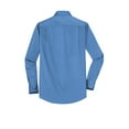 thumbnail image 6 of Port Authority Men's Adjustable Stretch Poplin Shirt, 6 of 6
