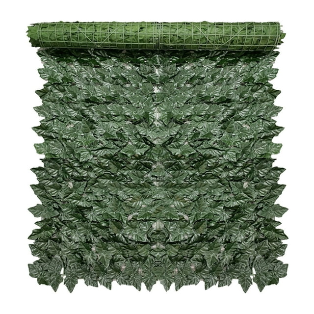 Outdoor Garden Greenery Privacy Fence Panel Decorative Hedge Wall Screen with Realistic for Patio and Backyard