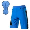 thumbnail image 1 of Tignapoo Upgraded Breathable Cycling Shorts with Padded Liner, Lightweight & Quick-Dry, Blue, Size S (EU XS), 1 of 6