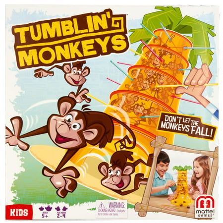 Tumblin' Monkeys Skill Kids Game for 2-4 Players Ages (Best Board Games For 5 6 Players)