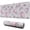 Pioneer Flower Floral-1, variant on Long Mouse Pads for Desk,Pioneer Flower Floral Print Pattern Desk Mats on Top Of Desks, Desk Mouse Pad Extra Large with 3mm Non-Slip Base and Stitched Edge for Gaming,Office,Work,Home 31.5"x11.8"
