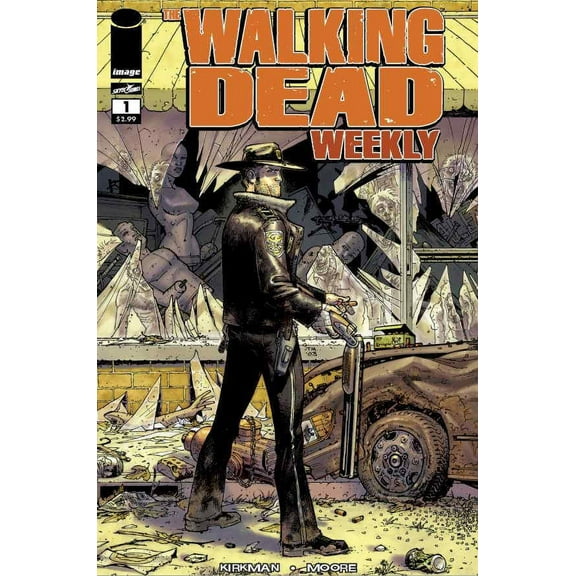 Walking Dead Weekly, The #1 VF ; Image Comic Book