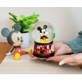 thumbnail image 4 of Disney Mickey Mouse Light-Up Collectible Snow Globe | 6 Inches Tall, 4 of 7