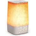 thumbnail image 1 of Máquina de Ruido Blanco con 30 Sonidos Relajantes, Temporizador de Sueño, Lámpara de Mesita de Noche Regulable con Luz Nocturna y Reloj, Reloj Despertador de Amanecer con Luz de Despertar para, 1 of 5