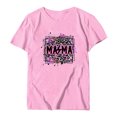 thumbnail image 4 of IROINNID Tops For Women Summer Loose T-Shirt Comfy Fashion Printed Loose Short Sleeves Round-Neck Tops, 4 of 5