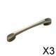 thumbnail image 1 of 3x Vintage Aleación de Zinc Decorativo Armario Muebles de Cocina Puerta Cajón Perillas Perillas Manijas Hardware Decoración 3 piezas, 1 of 8
