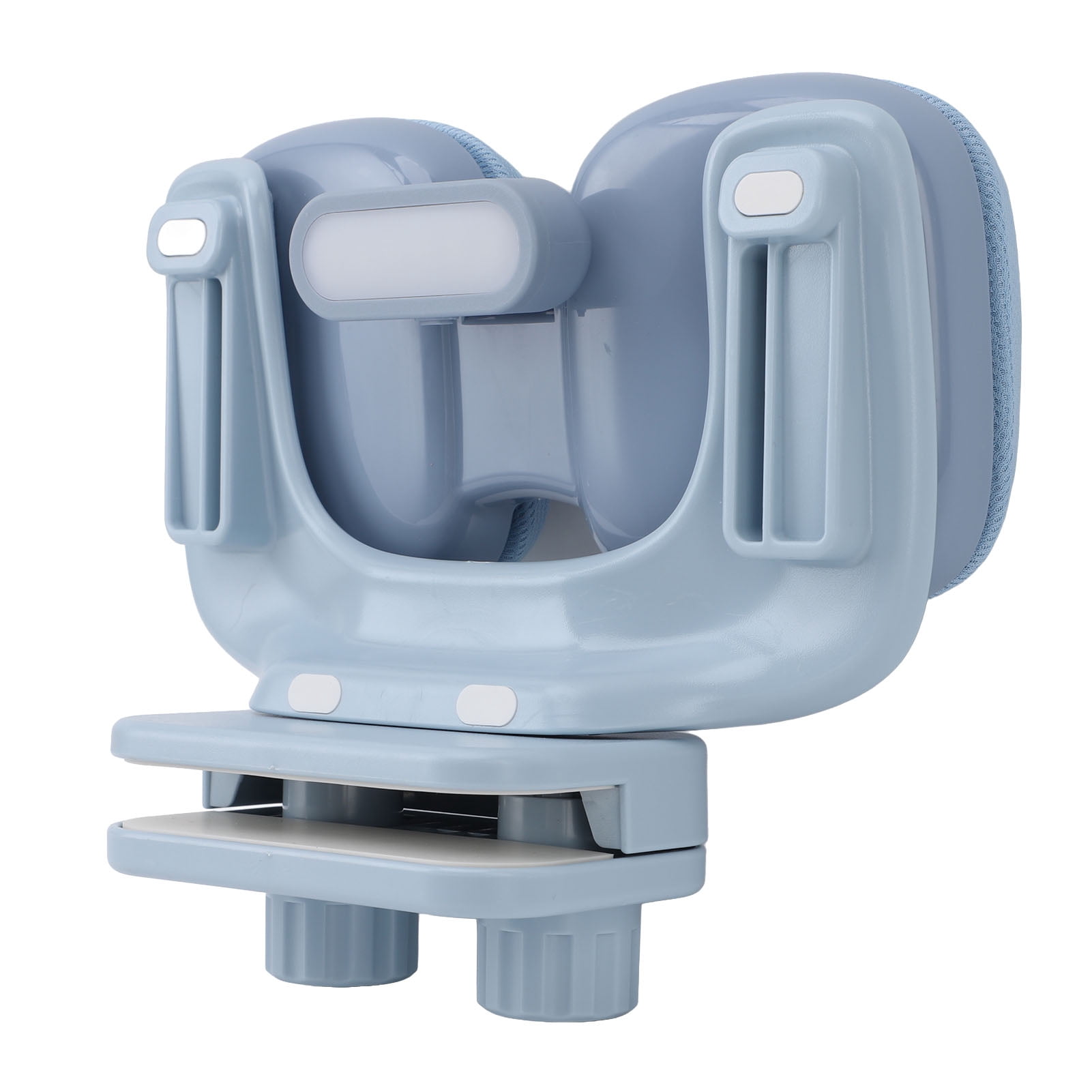 BIMZUC Kids Sitting Posture Reminder with LED Light, Double 3D Buffer Chest Support Eye Protector, Adjustable Desk Writing Posture Corrector for Students, 7.87 x 7.09 x 3.54 inches, Athens Blue