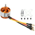 thumbnail image 4 of YLSHRF D2826 Brushless Motor, Brushless Motor Metal Easy To Replace For Drone For Rc Fixed‑wing Airplane For RC Airplane For RC, 4 of 8