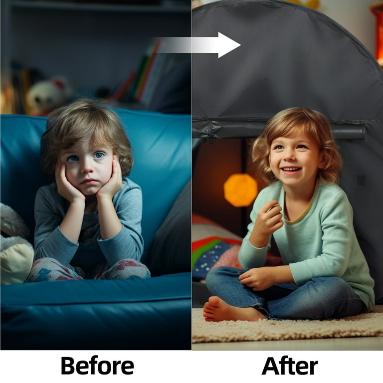 Sensory Tent Calming Hideout for Children with Autism, Portable Sensory  Pop-Up Tent, Sensory Tent for Autistic Children, Sensory Room Classroom  Tent
