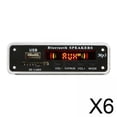 thumbnail image 1 of Placa Decodificadora WMA 6xMP3, Reproductor MP3 De Música Universal Inalámbrico De 5-12V Para Coche, 1 of 8