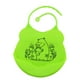 thumbnail image 4 of Babero suave para niños , babero de silicona para bebés, babero pequeño para Hipopótamo_verde, 4 of 7