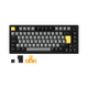 thumbnail image 1 of Teclado Gamer Mecánico EK75PRO, 75% Inalámbrico 2.4G/Bluetooth/Cable, Estructura Gasket, Batería 4000mAh, RGB, Hot-Swappable, para PC/Laptop, 1 of 6