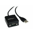 thumbnail image 1 of StarTech.com USB to Serial Adapter - Optical Isolation - USB Powered - FTDI USB to Serial Adapter - USB to RS232 Adapter Cable (ICUSB2321FIS) - Serial adapter - USB - RS-232 - black, 1 of 4