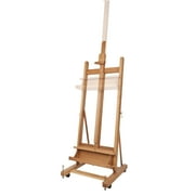 Mabef Deluxe Studio Easel, Italian Craftsmanship Beechwood, H Frame
