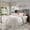 Dark Gray, variant on Frostbloom Queen Bed Frame with Linen Fabric Upholstered Wingback Headboard, No Box Spring Needed, Beige