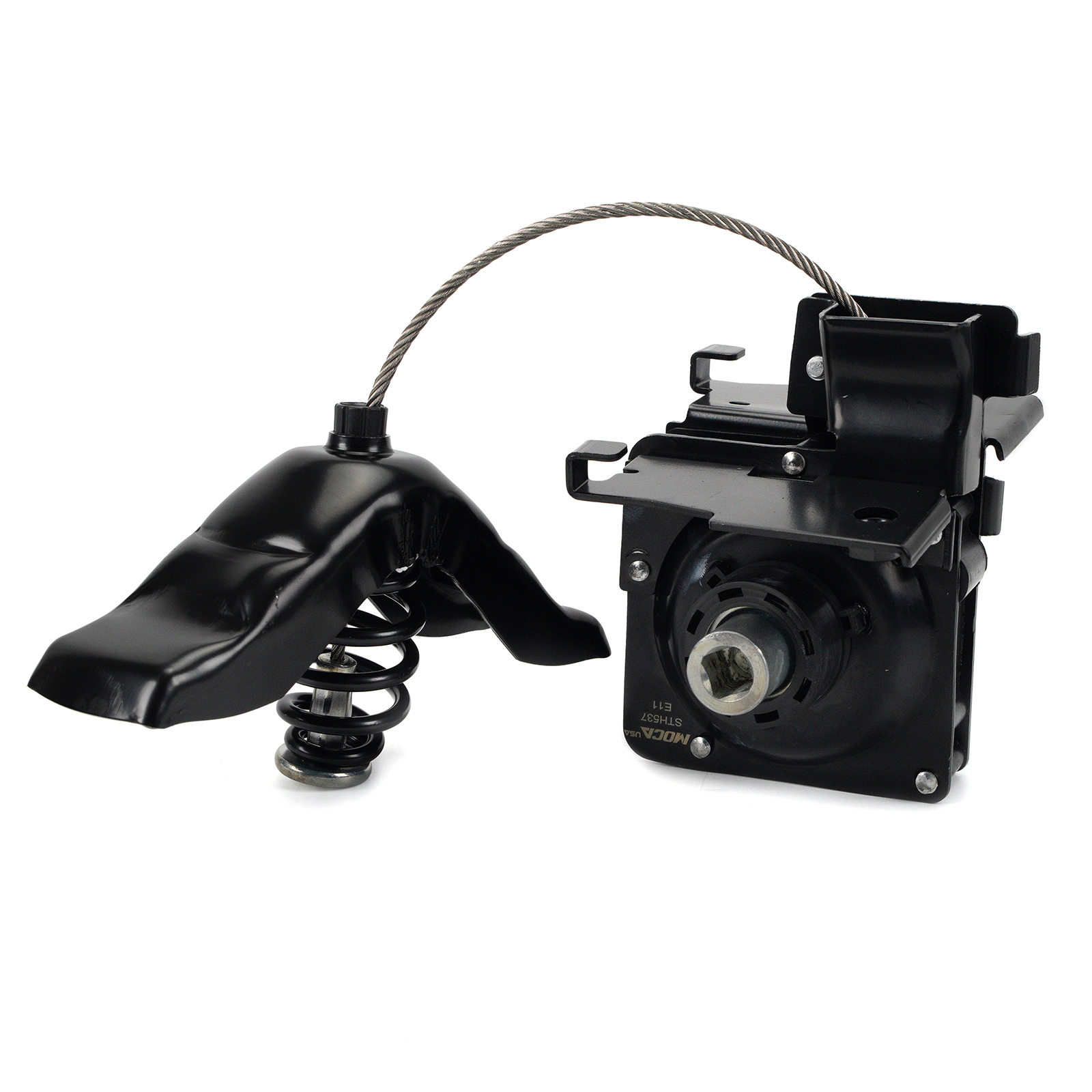 924-537 Spare Tire Hoist Winch Carrier – Fits 2004-2014 Ford F-150, 2006-2008 Lincoln Mark LT, Black