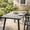 Grey, variant on Sailvan Outdoor Dining Table Collection with Umbrella Hole, All-Weather Foldable & Square Options