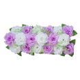 thumbnail image 1 of Visland Simulation Flower No Watering Fabric Art DIY Wedding Artificial Rose Flower Row Decoration Home Decor, 1 of 8