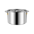 thumbnail image 2 of Luzkey Stainless Steel Soup Pot, 6.2L Multipurpose Cooking Pot with Dustproof Lid for All Stoves, 2 of 8