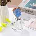thumbnail image 6 of ABCISI 14ML Crystal-Glass Empty Perfume Bottle, Octagonal Vintage Refillable Small Essential Oil Bottles Home Decoration, Suitable for Custom Perfume and Essential Oil Collections (White & Blue), 6 of 14