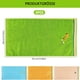 thumbnail image 2 of Juego de 4 toallas de baño suaves para niños, 4 colores, 100 % algodón, toallas faciales, toalla de baño para bebés y niños (25 x 50 cm, animales coloridos)., 2 of 6