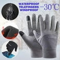 thumbnail image 3 of Kayannuo Valentine's Day Gifts for Men Men's Outdoor Sports Equipment Cycling Gloves And Winter Warm Plus Velvet Waterproof Slip Screen Driving And Fishing Gloves, 3 of 3