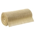 thumbnail image 1 of Uxcell Natural Burlap Ribbon Jute Burlap Wired Ribbon Rustic Ribbon Natural Burlap / 10 inch, 1 of 7