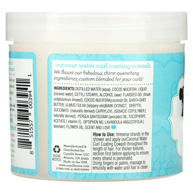 CAMILLE ROSE Coconut Water Curl Coating Cowash (12oz) CAMILLE ROSE Coconut Water Curl Coating Cowash (12oz)