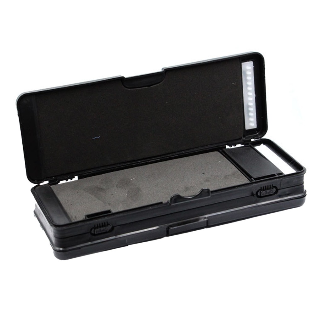 6 layer carp fishing tackle box for 72 hair rigs Fishing hook rigs Wallet Stiff