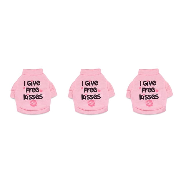 Methold Ropa Camisa Primavera Verano Algodón Patrón Moda Disfraces Suministros de belleza Perros Chihuahua Cachorro Bulldog Rosa S Type1 NO1 Methold CBP267007