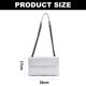 thumbnail image 2 of Bolso Bandolera Pequeño para Mujer, Monedero para Teléfono Celular, Bolsos De Hombro para Mujer, Monedero, PU, 26 * 17 cm, 2 of 5