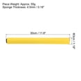 thumbnail image 2 of Unique Bargains Athlétisme Relais Piste Bâton de Course en Acier Inoxydable Éponge, Jaune, 2 of 5