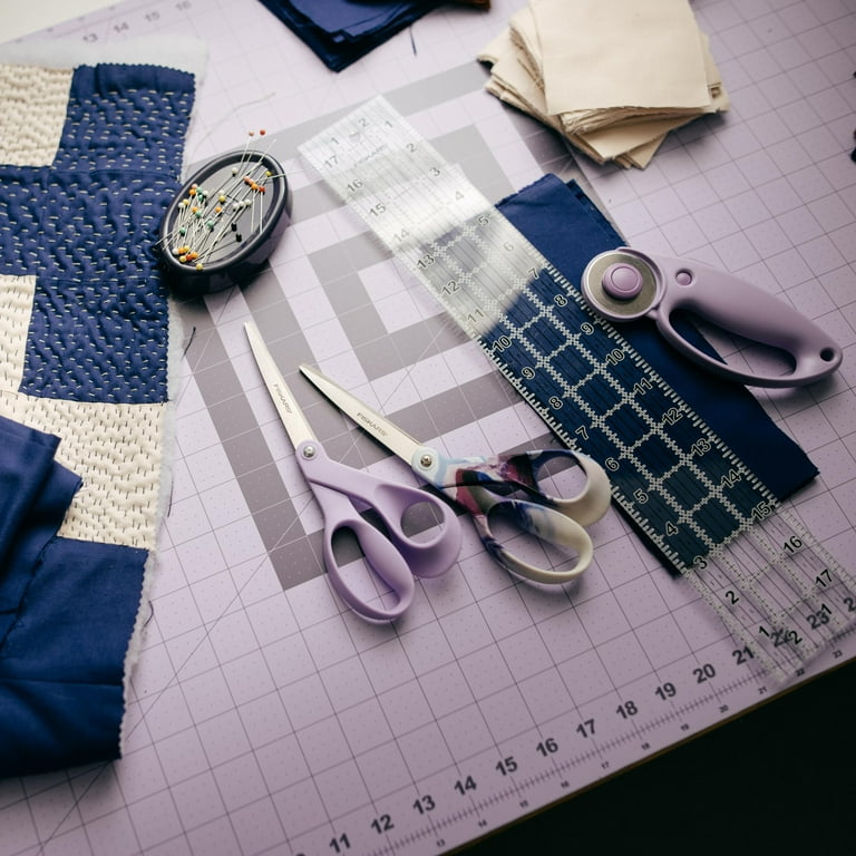 MAXKO Cutting Mat A1 (90 X 60 Cm), Blue, Self-Healing, Printed On Both