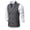 ZA-Gray-xcmzpl mens vests waistcoat, variant on Xcmzpl Mens Double Breasted Vest V Neck Slim Fit Sleeveless Casual Formal M to 3XL Date Night Holiday Party