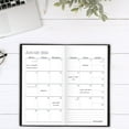 thumbnail image 2 of AT-A-GLANCE Fine Diary 2024 Weekly Monthly Diary Black Pocket 3 x 6 - Weekly, 2 of 8