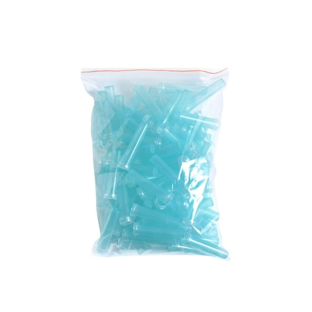 Single Stem Flower Tube for Roses, Floral Tubes for Fresh Flowers, Water Tubes for Flower Arrangements, Floral Vials Bulk for Floral Decoration 7cm 100pcs