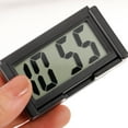 thumbnail image 3 of Ingridstore Compact Plastic Digital Automotive Clock, Black, 3 of 6