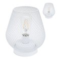 thumbnail image 3 of Lámpara de hierro forjado, lámpara de mesa táctil de hierro forjado de estilo nórdico Lámpara con pilas Diseño fácil de usar, 3 of 8