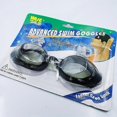 thumbnail image 2 of Gafas de natación planas con lentes HD multicolor, clip nasal opcional, tapones para los oídos, diadema ajustable para hombres y mujeres adultos., 2 of 3