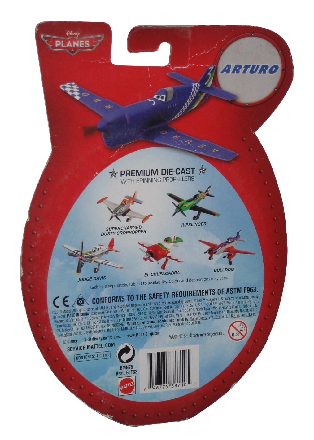 Disney planes best sale arturo