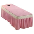 thumbnail image 2 of yuksok Housse de table de Massage pour table de Traitement Cosmétique table de Massage Rose, 2 of 8