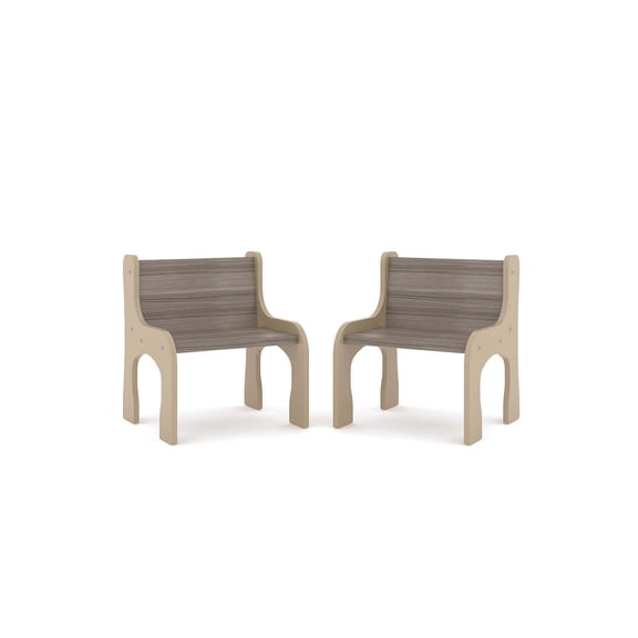 Little Corner Activity Chairs - 8 Inch - Pack of 2 - Kids Seating for Home or Classroom